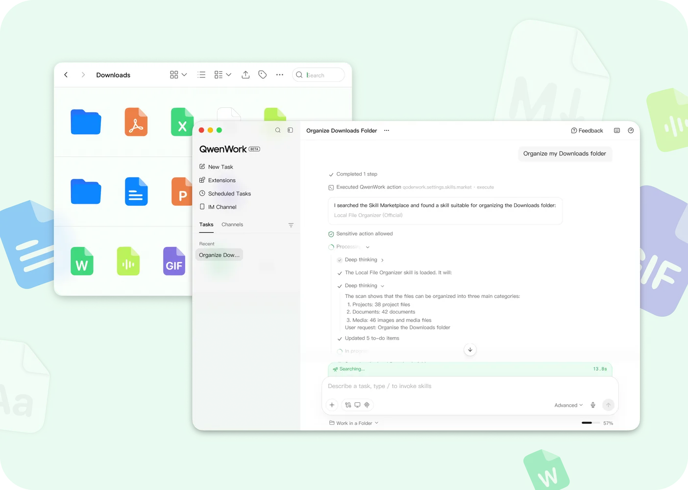 QwenWork | All-in-One AI Productivity Platform