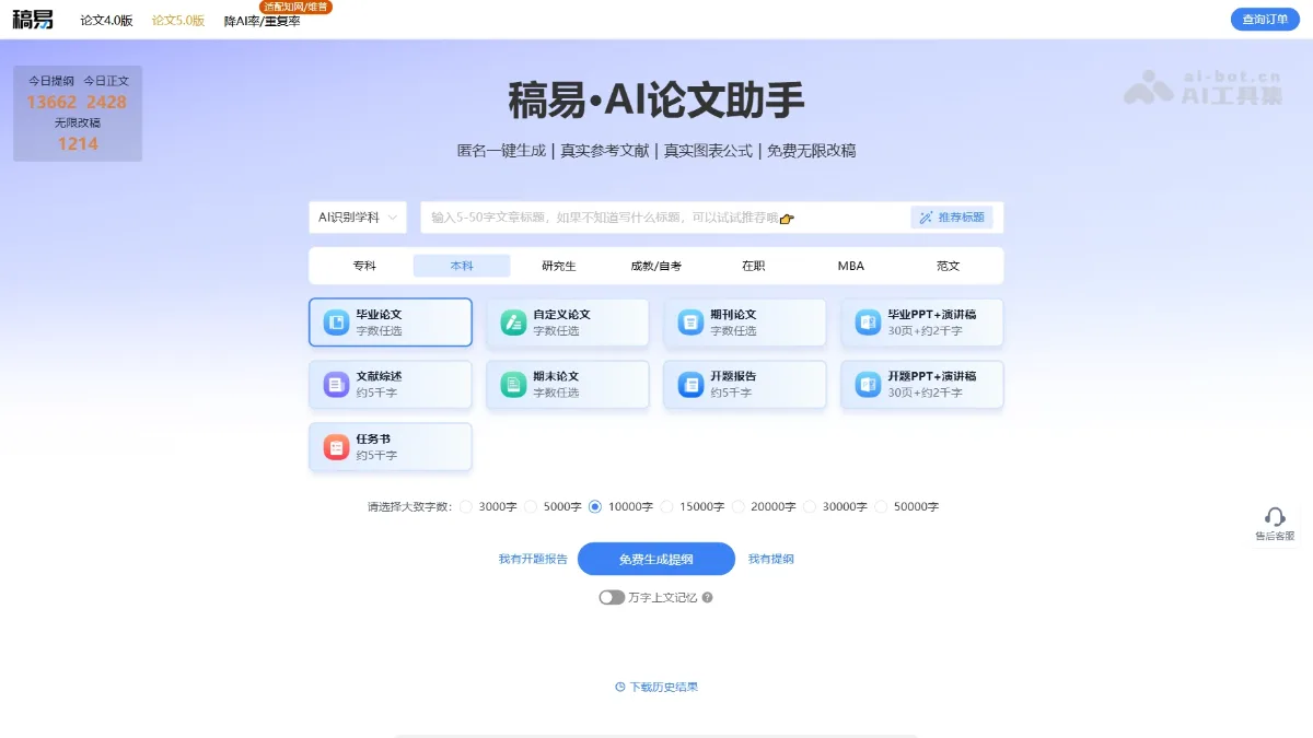 稿易AI论文
