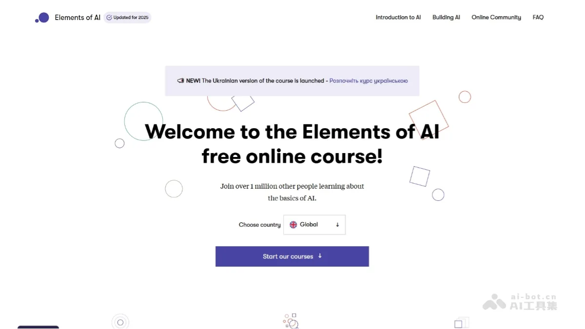 Elements of AI